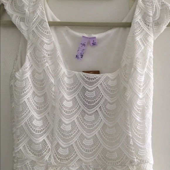 Francesca’s White Lace Dress - Picture 2 of 8